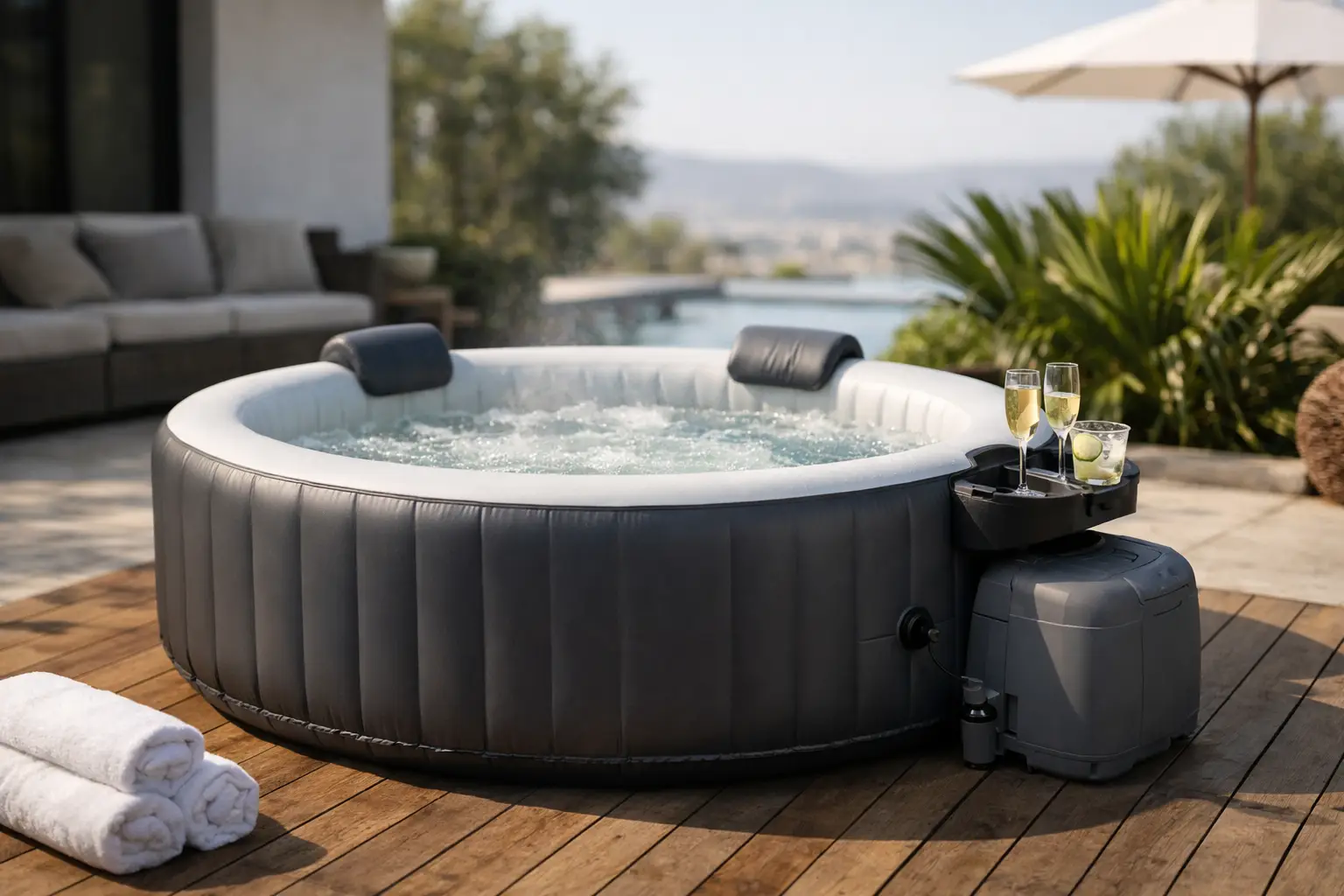 ¿Netspa jacuzzi hinchable merece la pena?