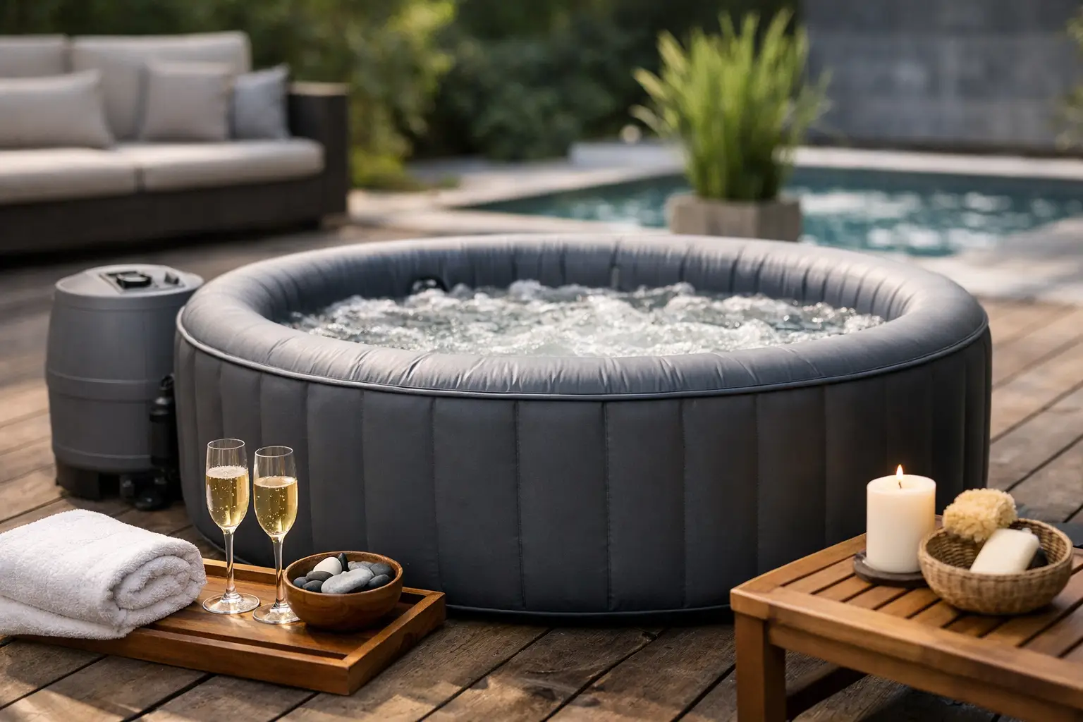 Guía de compra de spa portátil para elegir bien