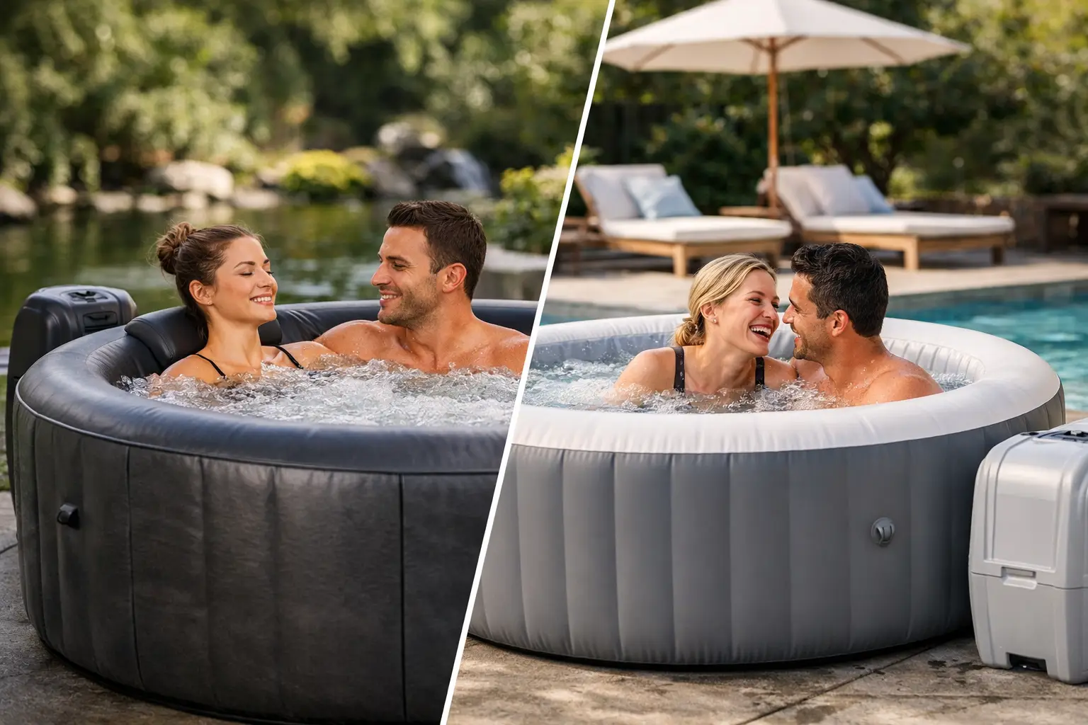 MSpa o Intex jacuzzi: ¿cuál te conviene más?