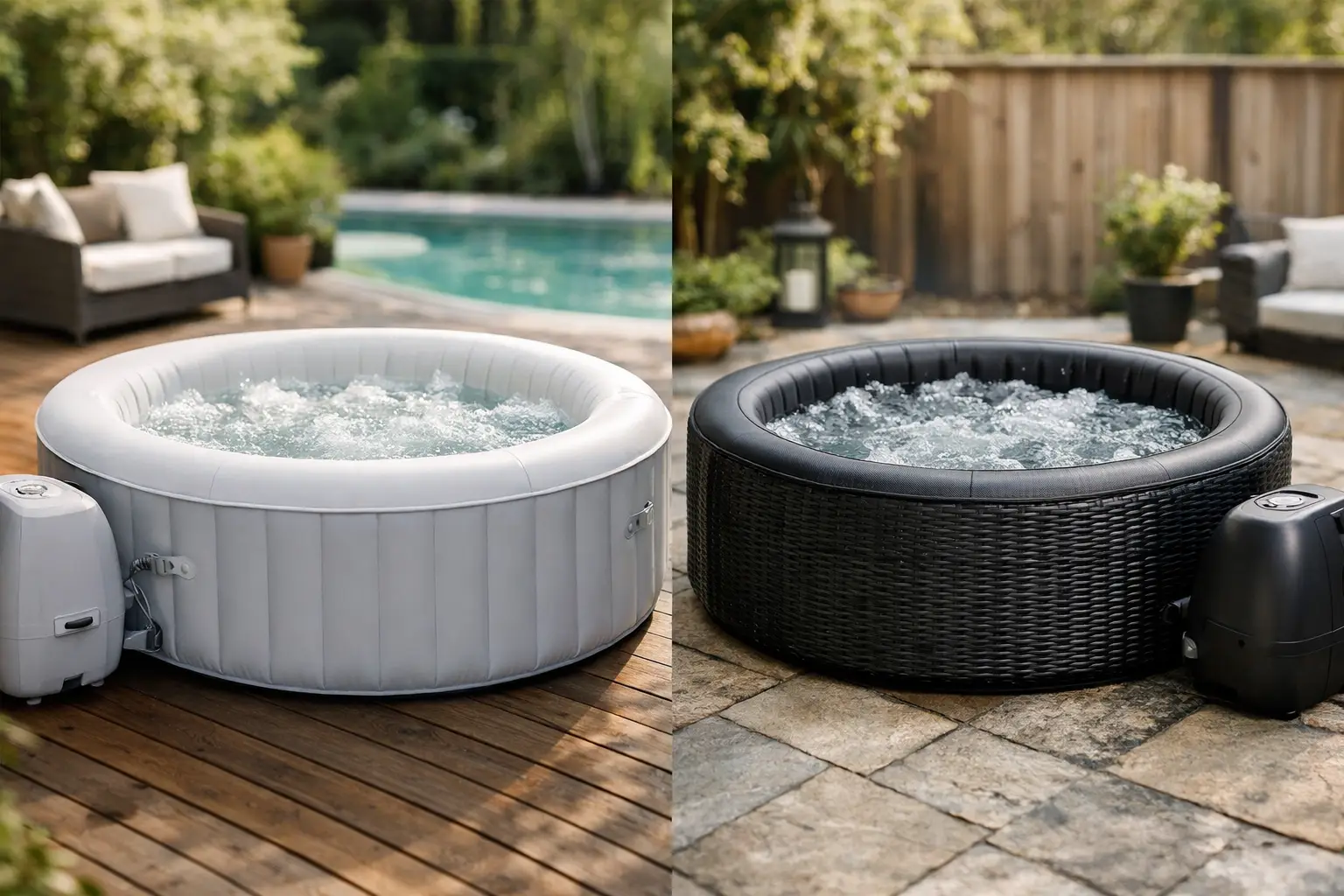 MSPA vs NetSpa jacuzzi: ¿cuál conviene más?