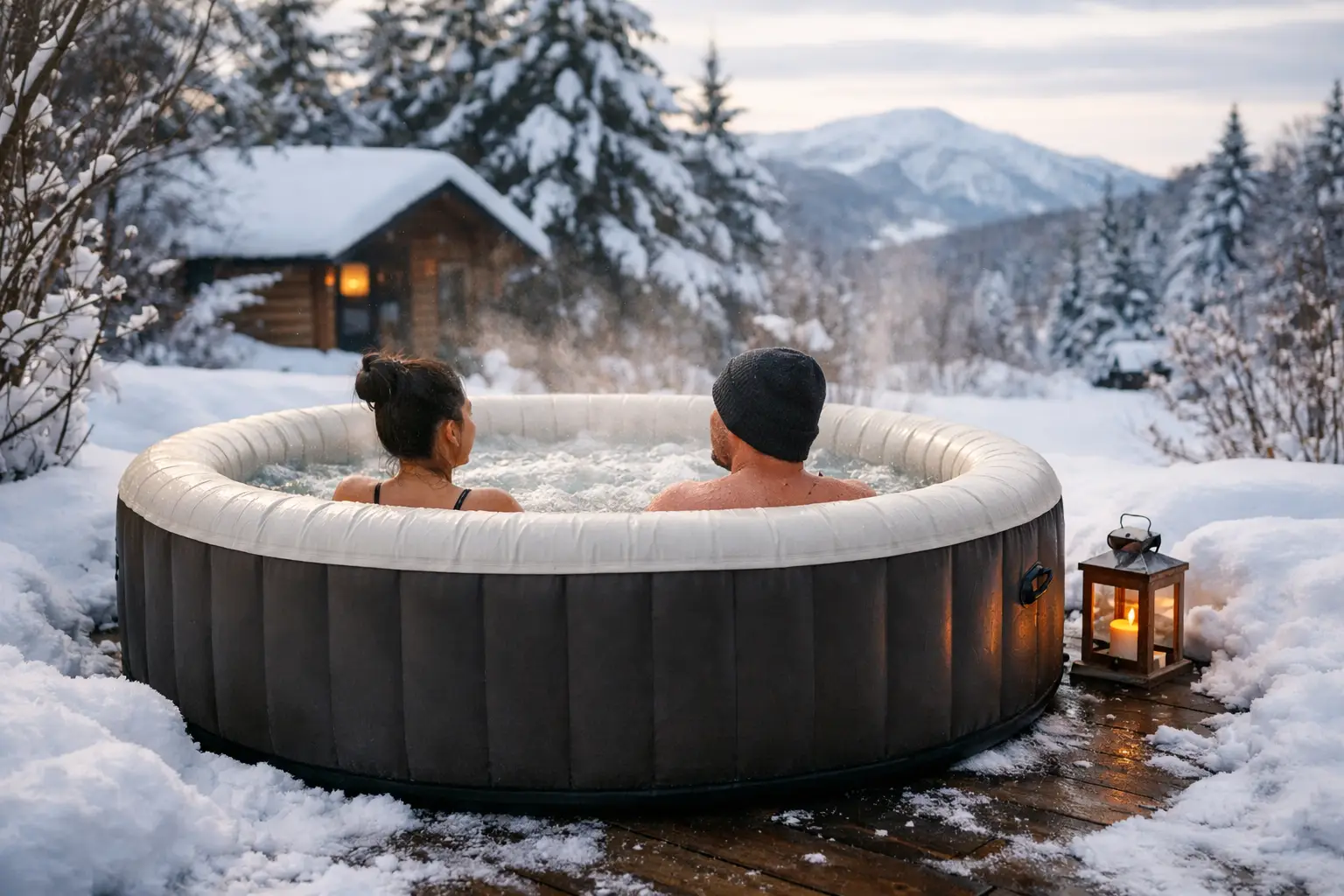 ¿Sirve jacuzzi hinchable en invierno?