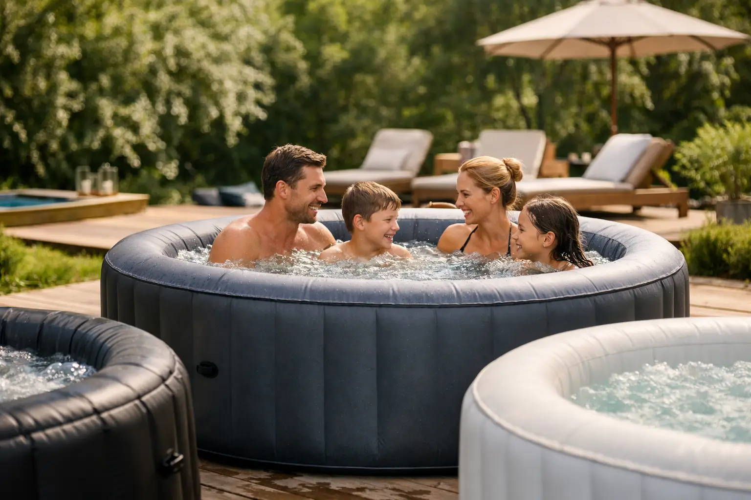 Top spas portátiles familiares para comprar bien