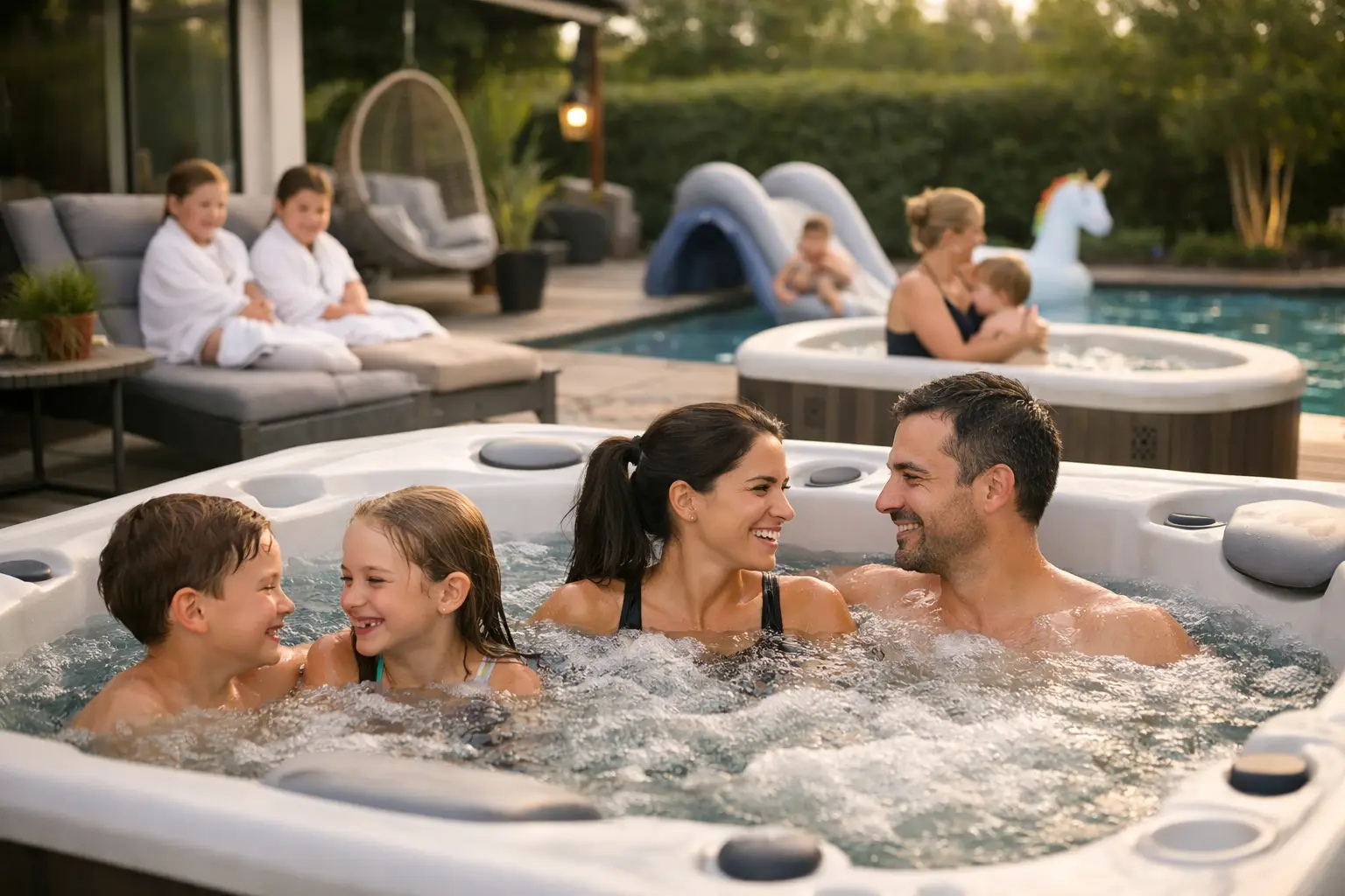 6 mejores spas para familias para el hogar