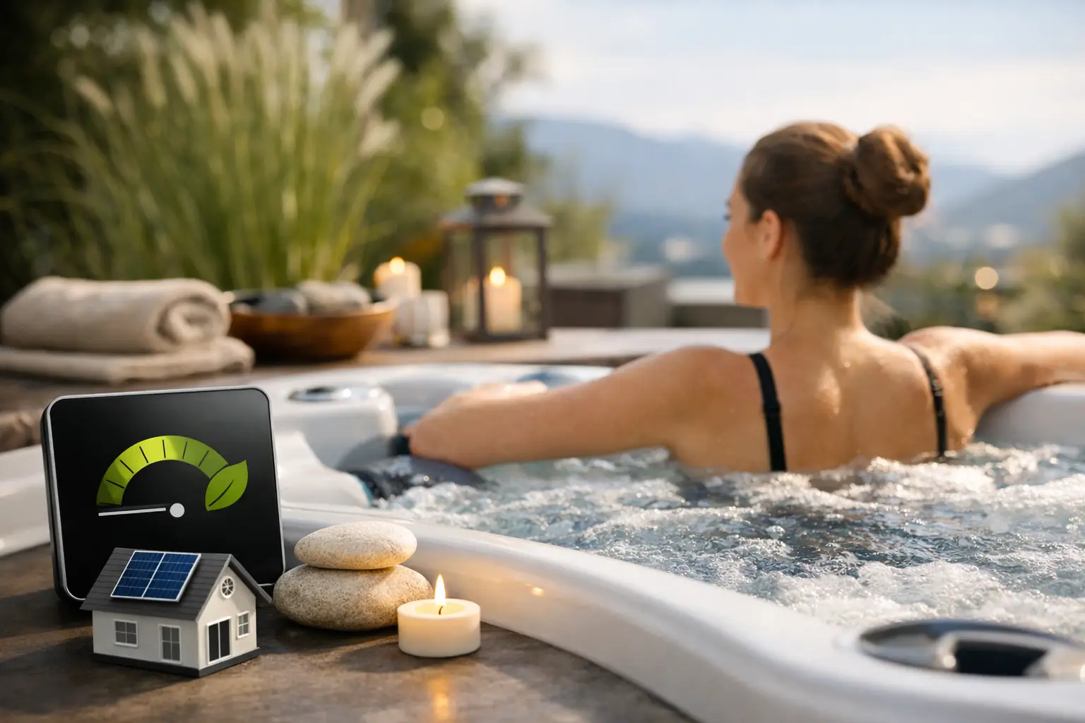 Cómo ahorrar energía spa sin renunciar al baño