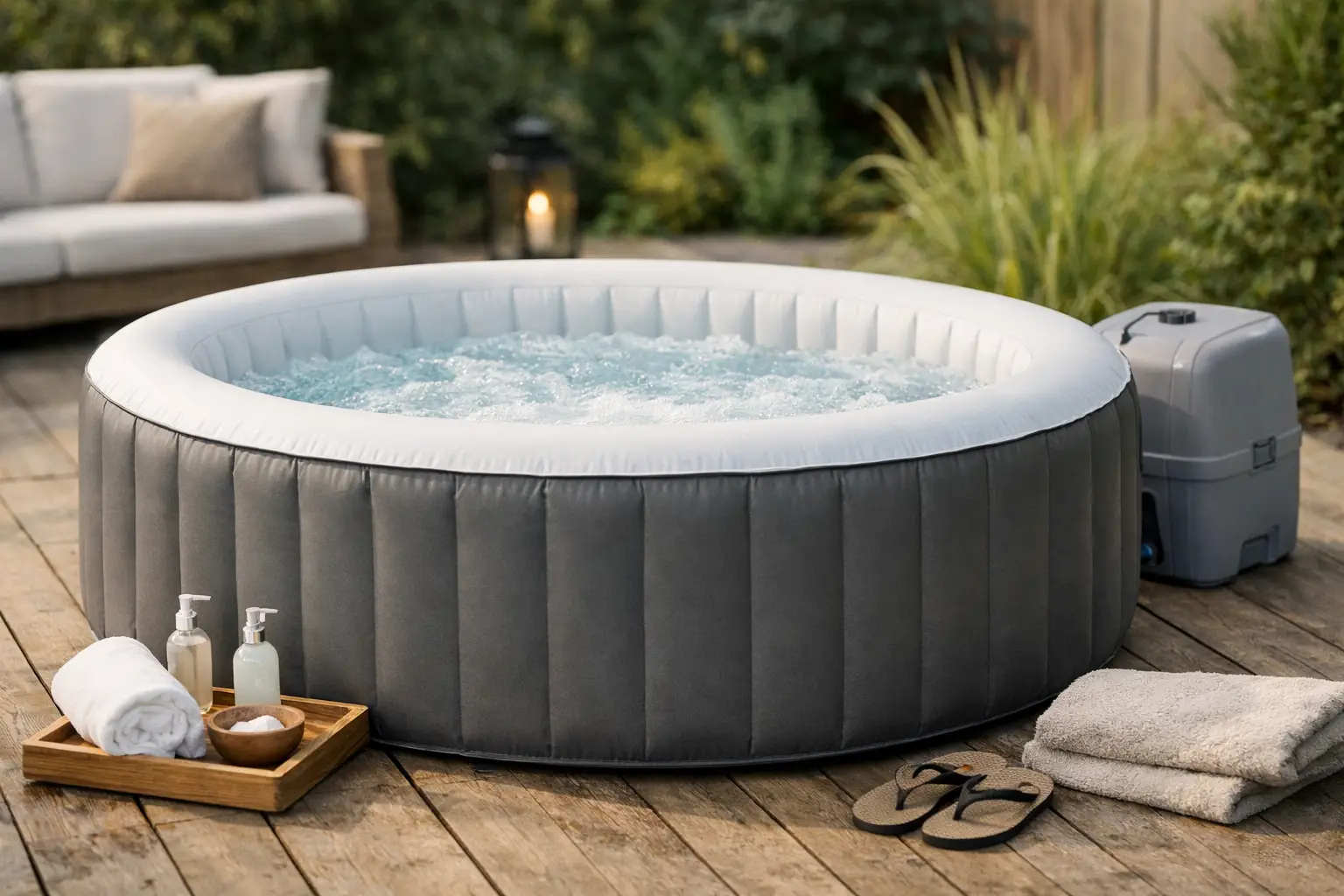 Cómo elegir un spa hinchable barato sin fallar