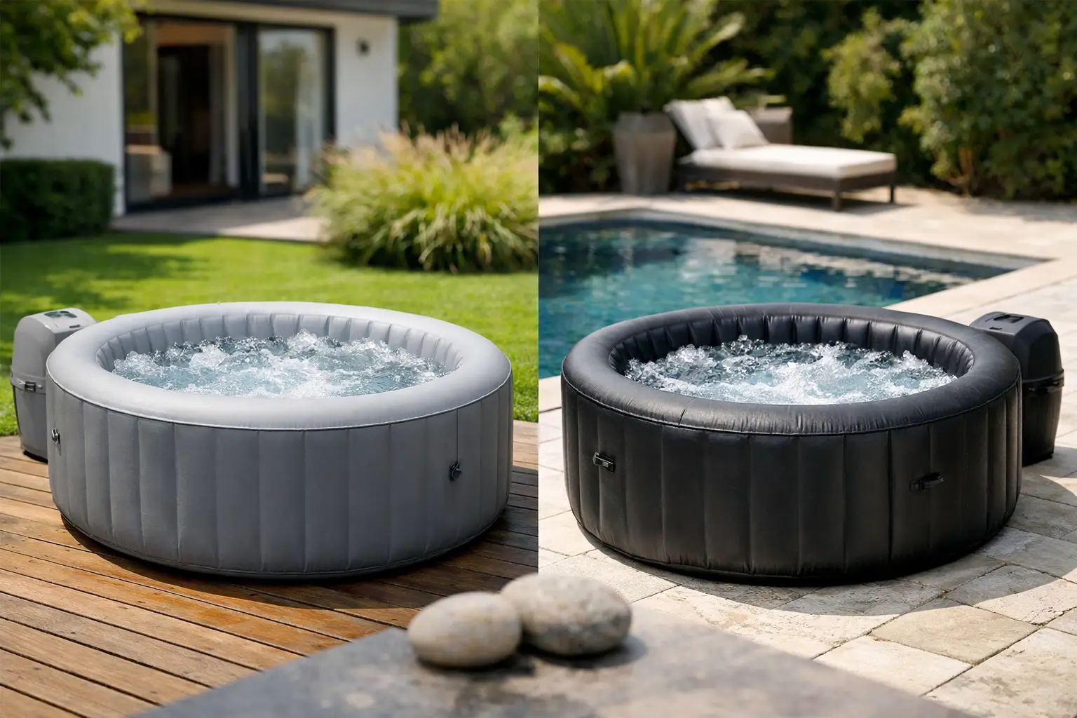 ¿Jacuzzi Bestway o NetSpa? Qué marca conviene más