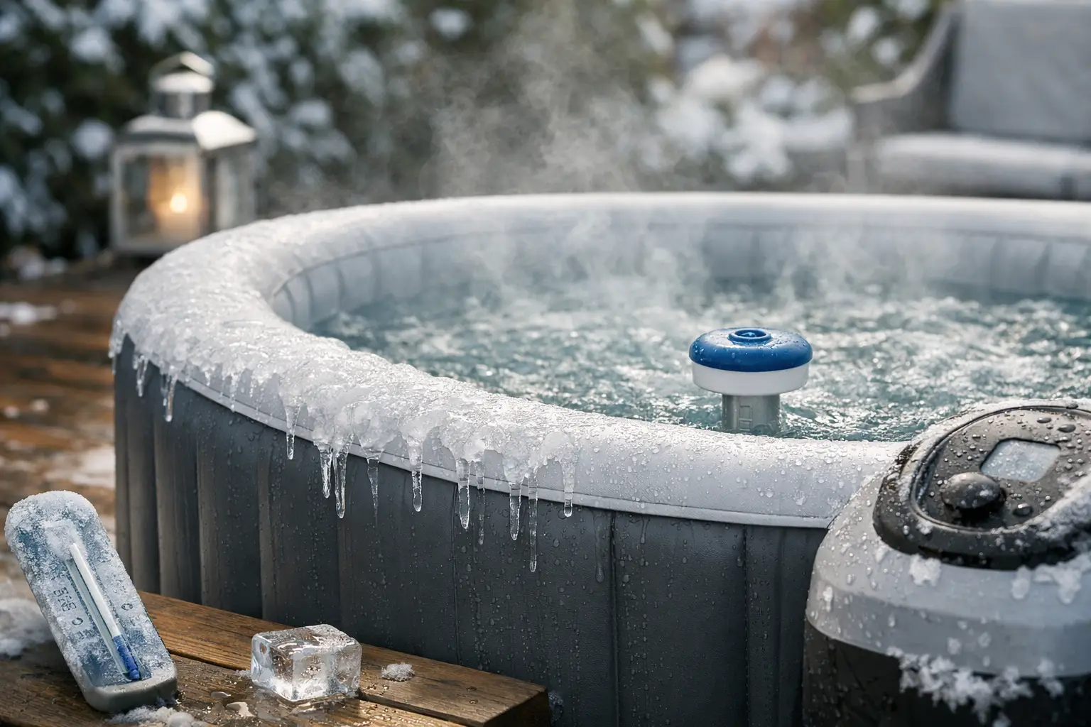 ¿Por qué baja la temperatura de tu spa hinchable?