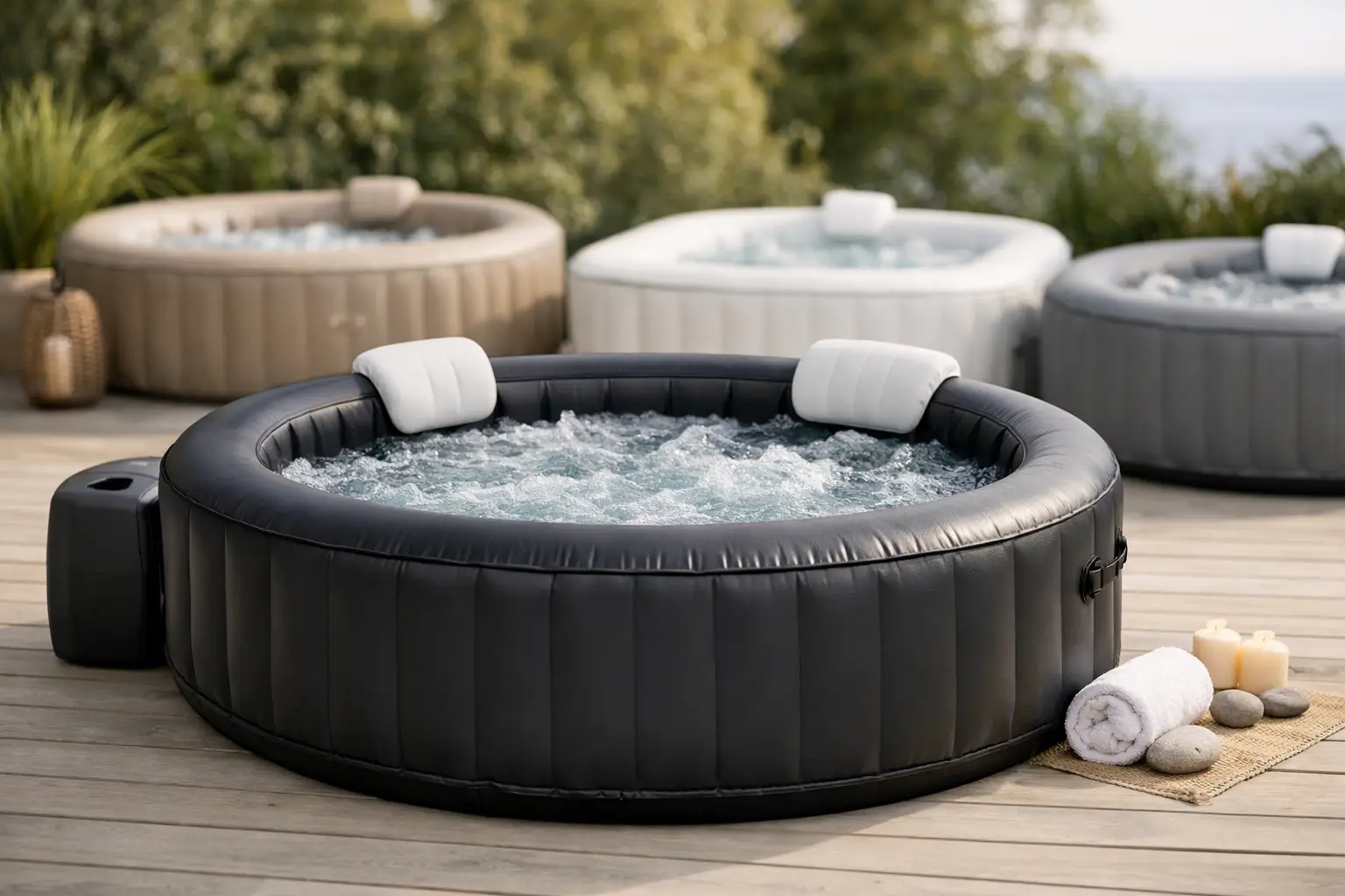 Top jacuzzi hinchable 2 plazas: 5 opciones